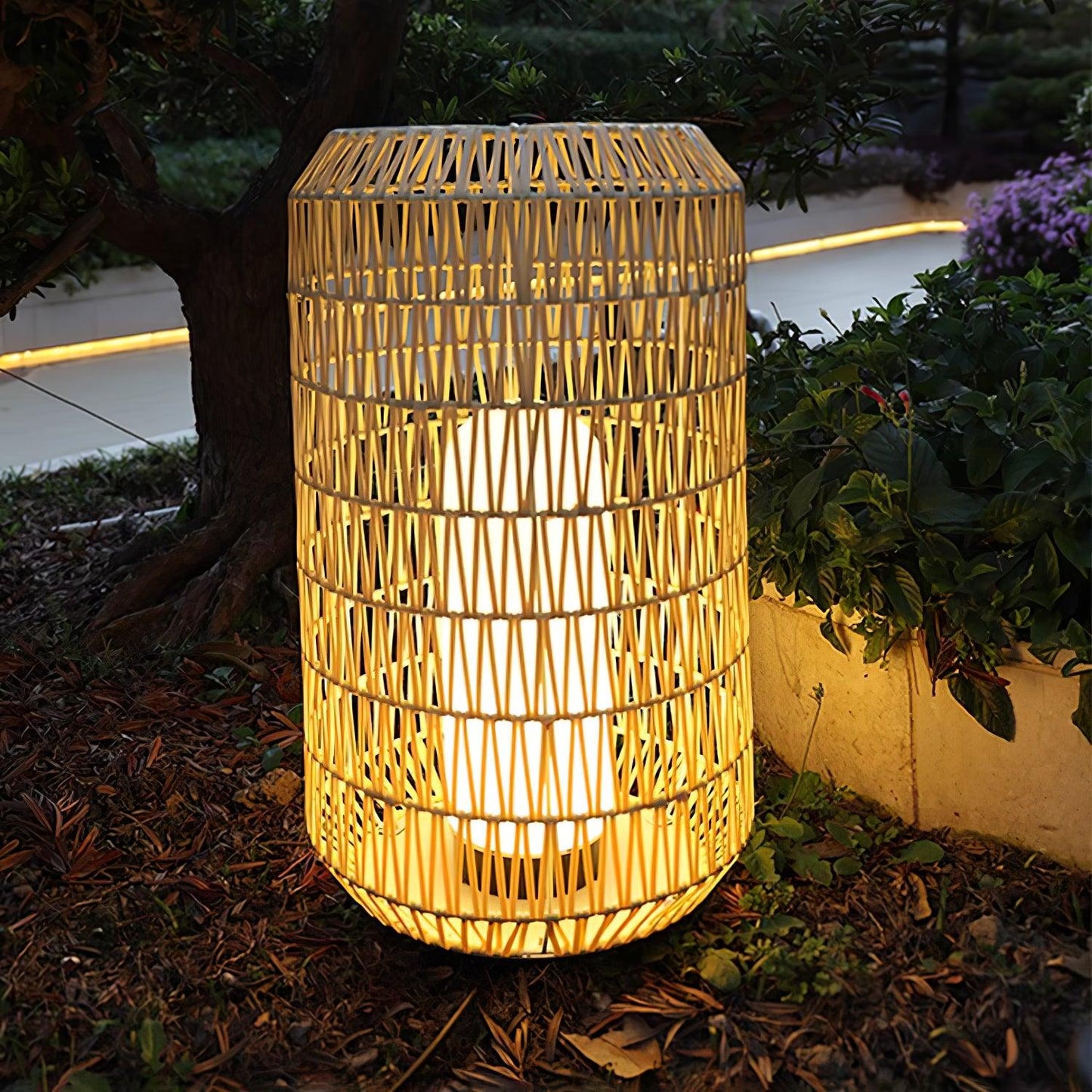 Woven Rattan Exterior lamp Outdoor Lamp