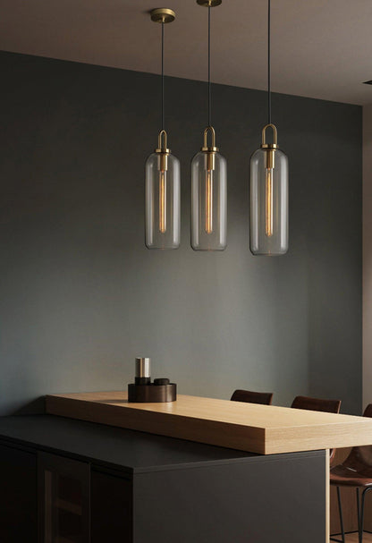 Pendulum Glass Houselight Pendant Lamp