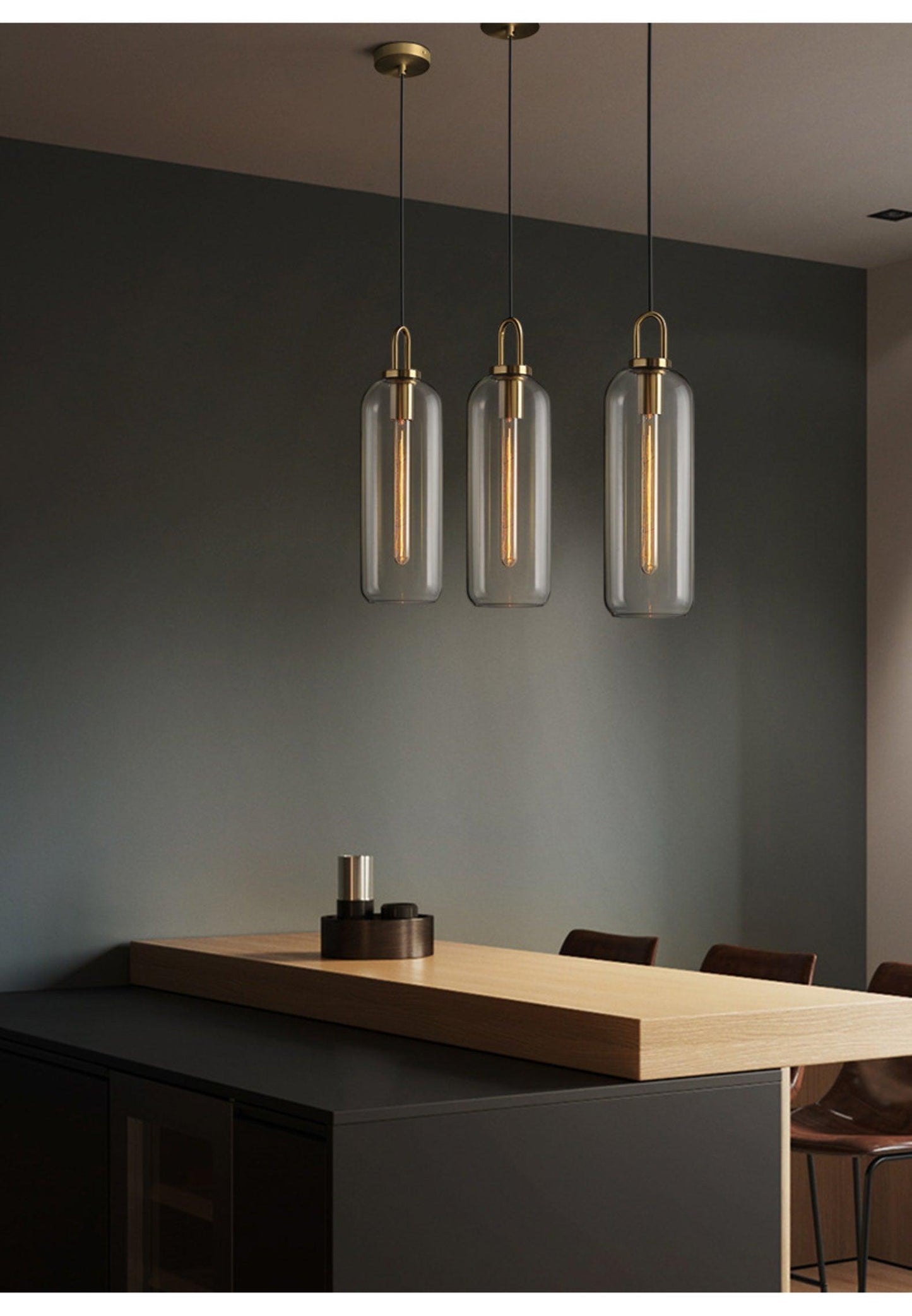 Pendulum Glass Houselight Pendant Lamp