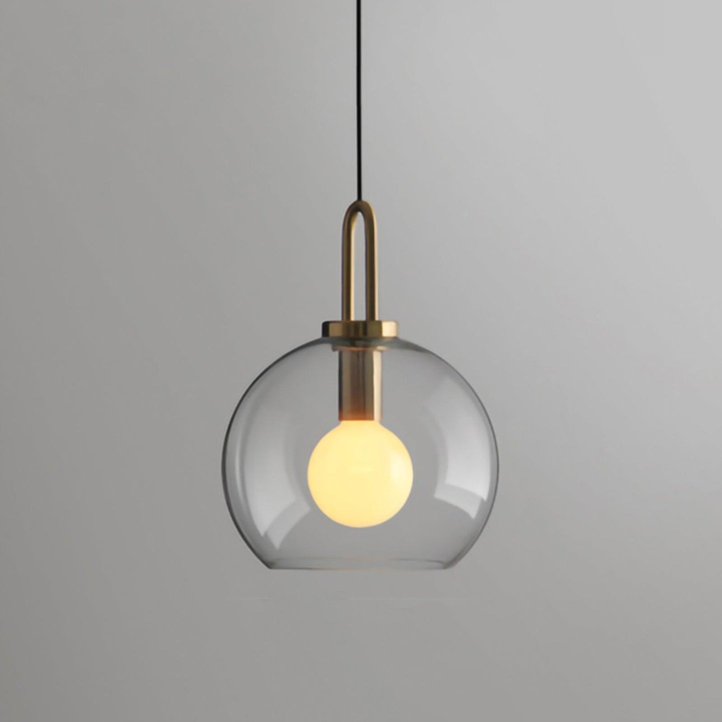 Glass Houselight Pendant Swag Light