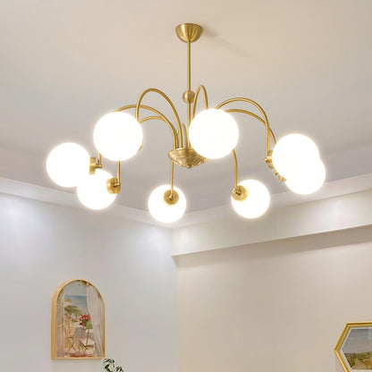 Yisu Brass Pendant light Chandelier