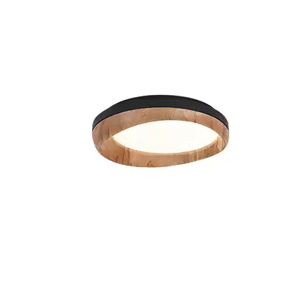 Zenova Wood Flush mount light Ceiling Light