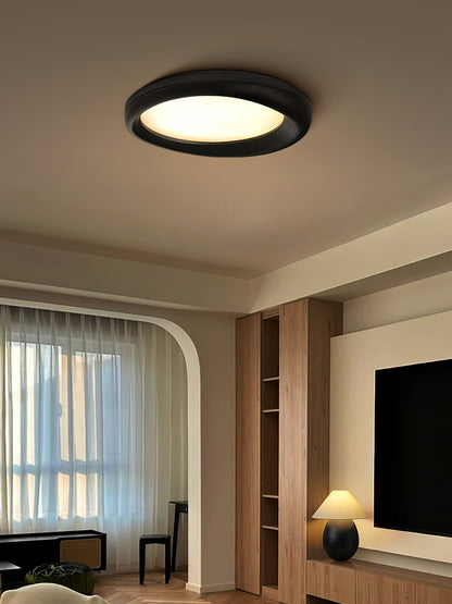 Zenova Wood Flush mount light Ceiling Light