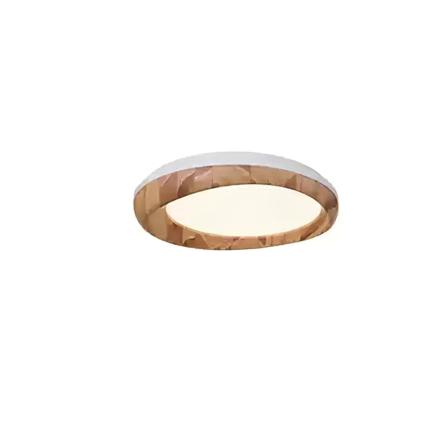 Zenova Wood Flush mount light Ceiling Light