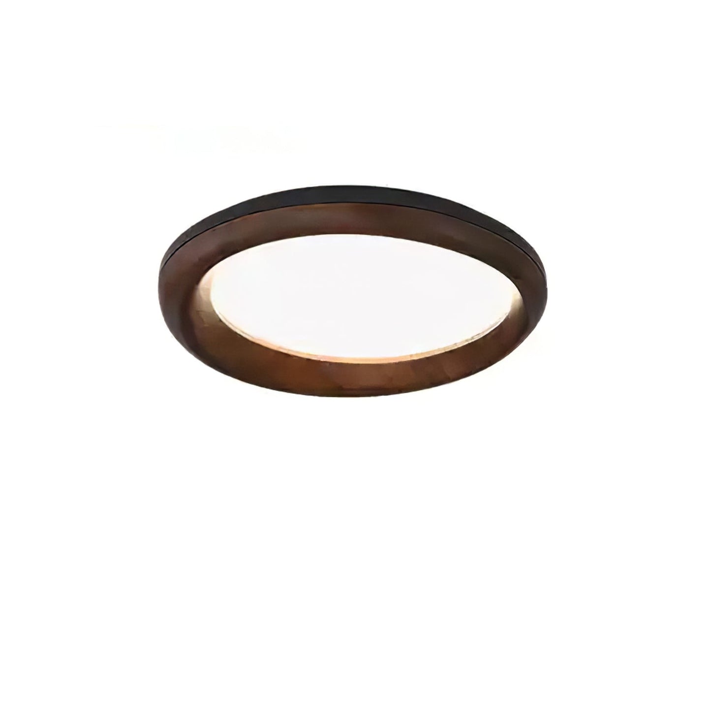 Zenova Wood Flush mount light Ceiling Light