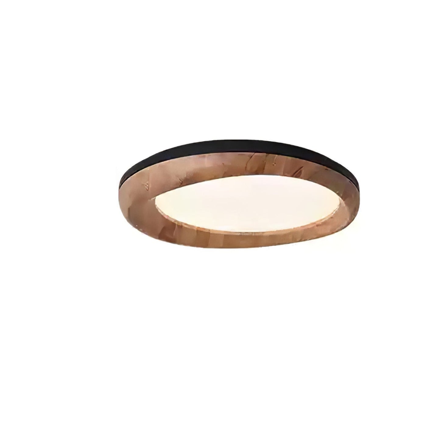 Zenova Wood Flush mount light Ceiling Light