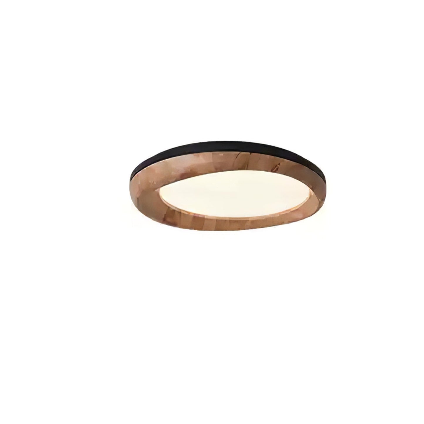 Zenova Wood Flush mount light Ceiling Light