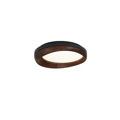 Zenova Wood Flush mount light Ceiling Light