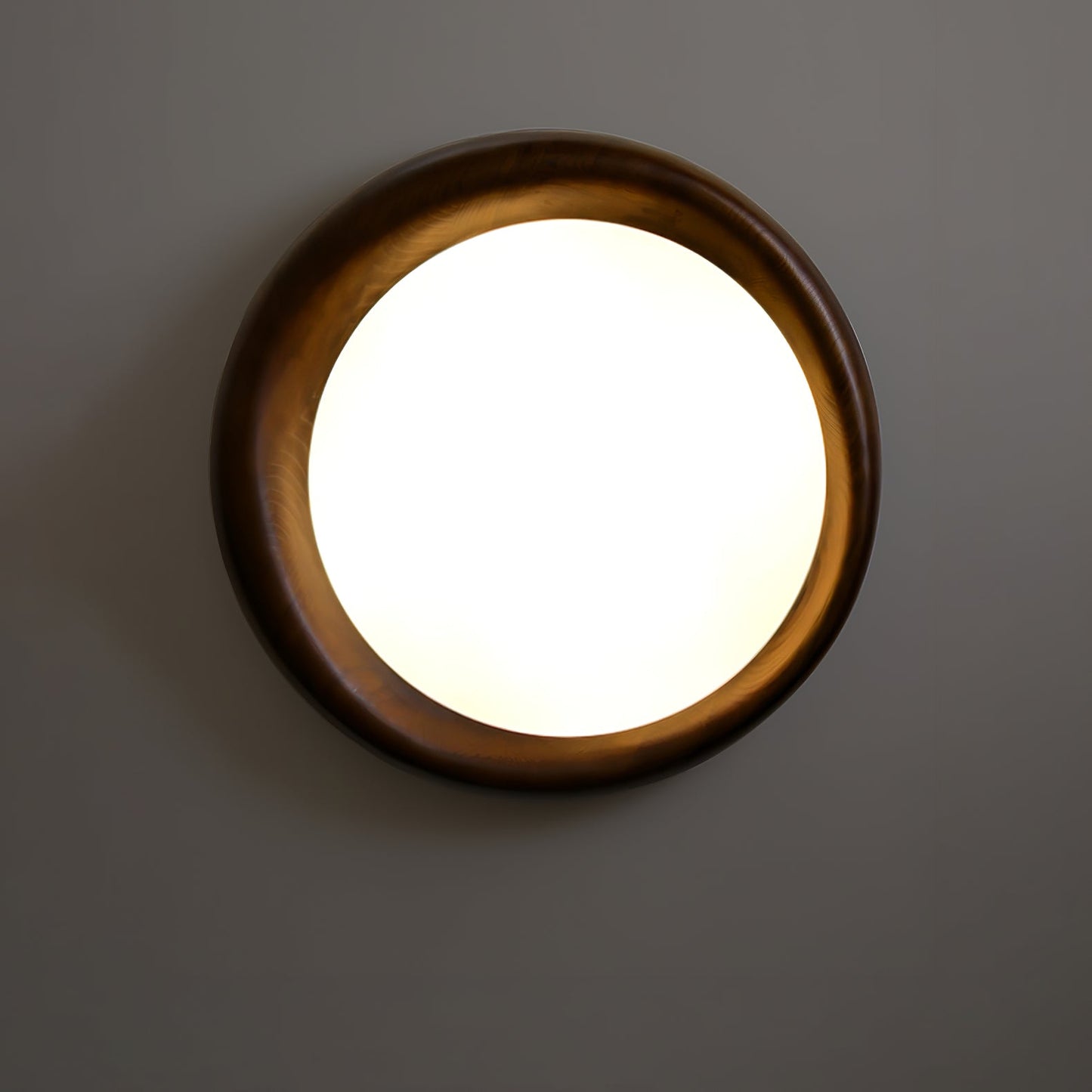 Zenova Wood Flush mount light Ceiling Light