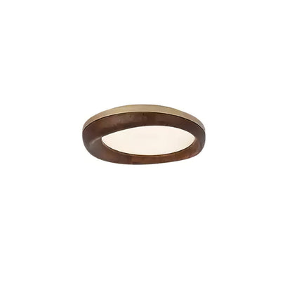 Zenova Wood Flush mount light Ceiling Light