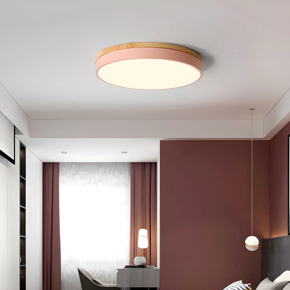 Zara Circular Wood Ceiling fixture Ceiling Lamp