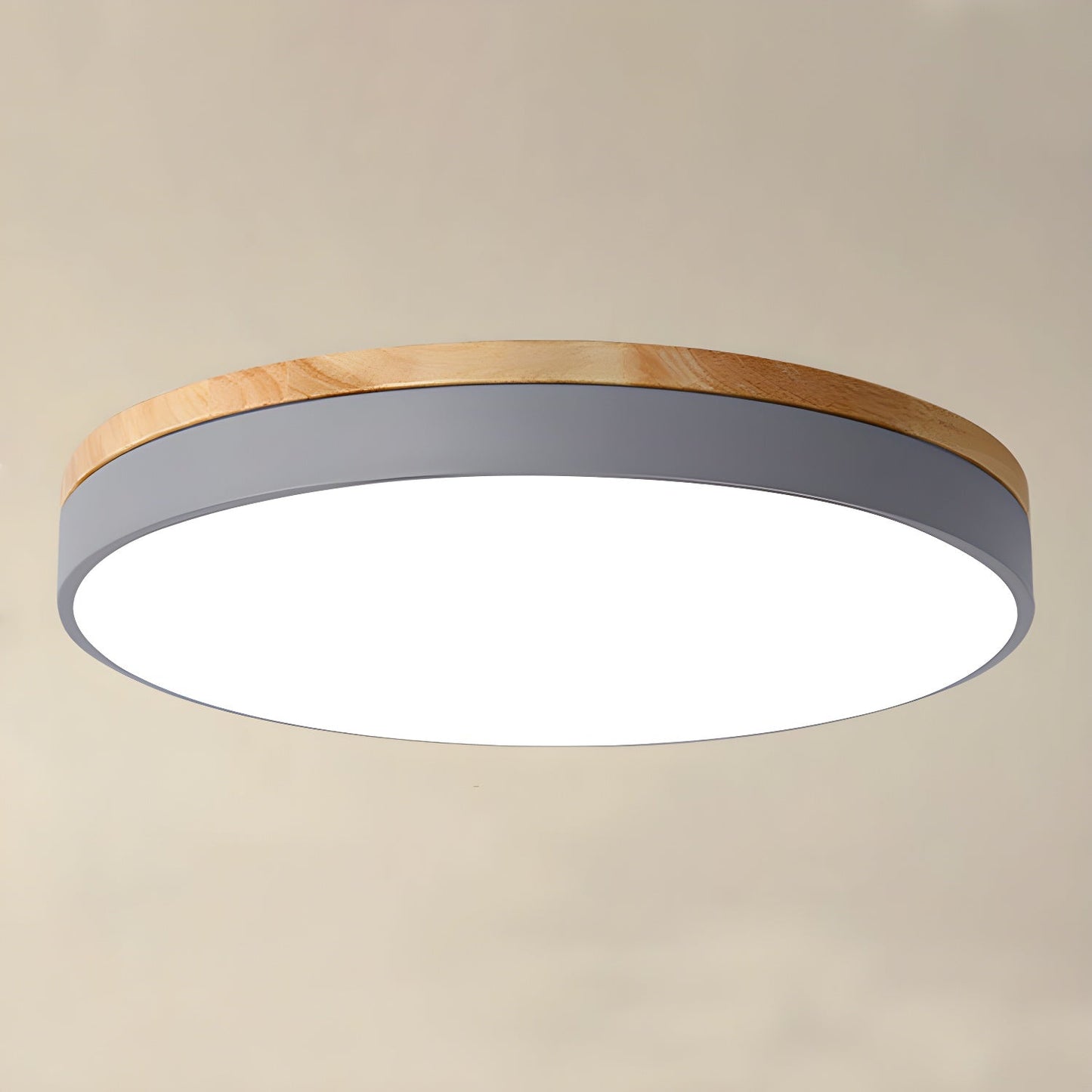 Zara Circular Wood Ceiling fixture Ceiling Lamp