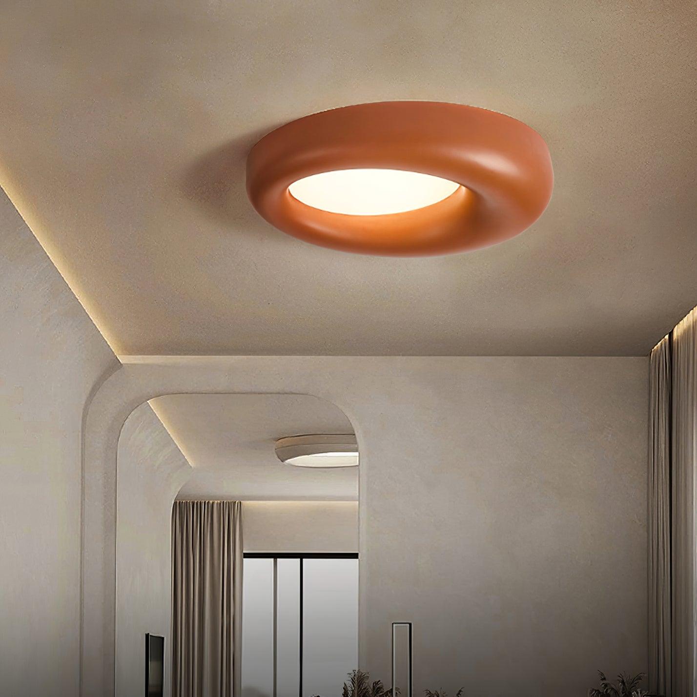 Zero Round Flush mount light Ceiling Lamp