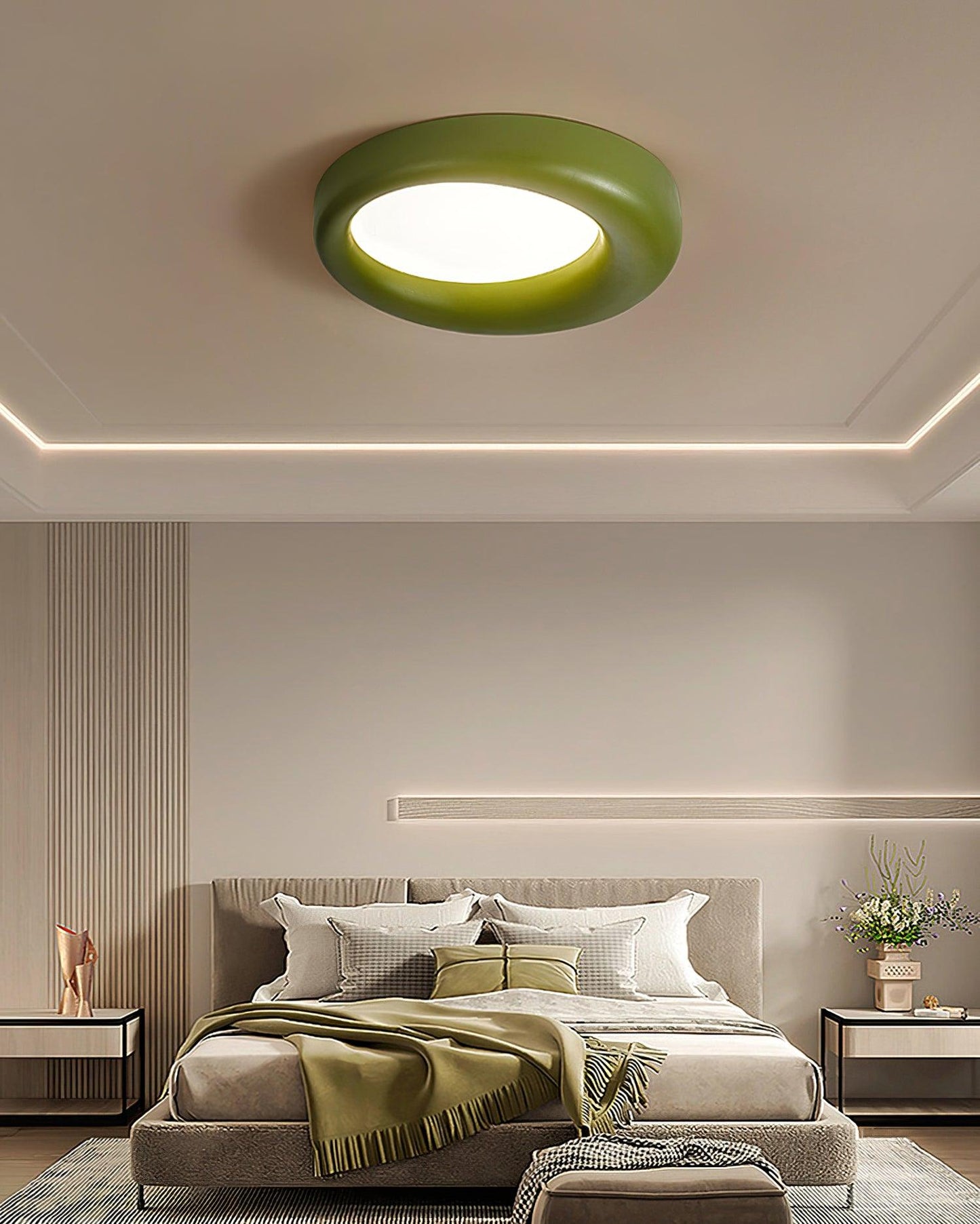 Zero Round Flush mount light Ceiling Lamp