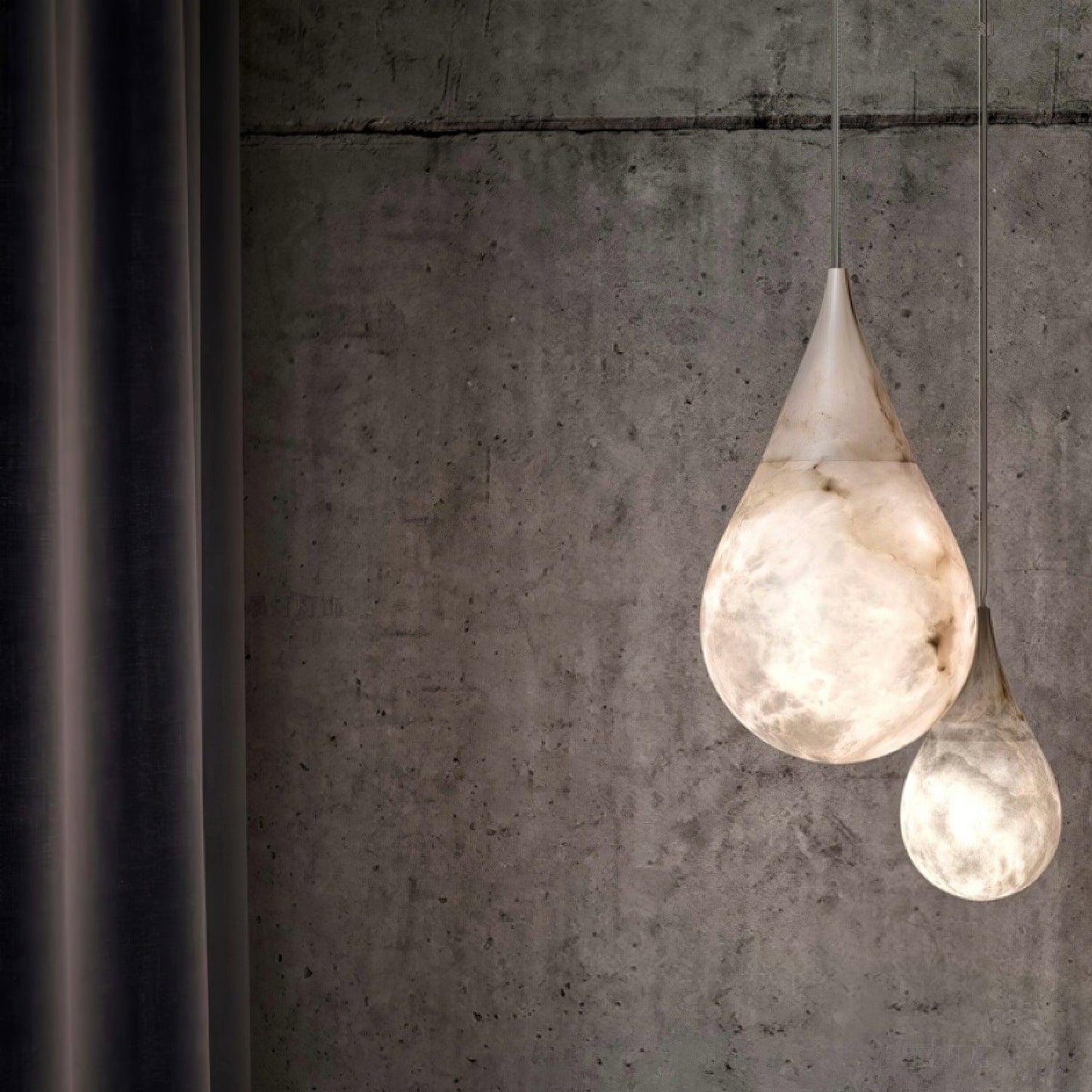 Marble Raindrop Hanging light Pendant Light