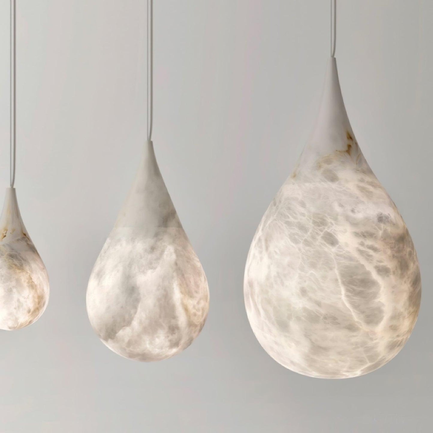 Marble Raindrop Hanging light Pendant Light