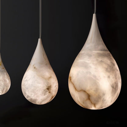 Marble Raindrop Hanging light Pendant Light