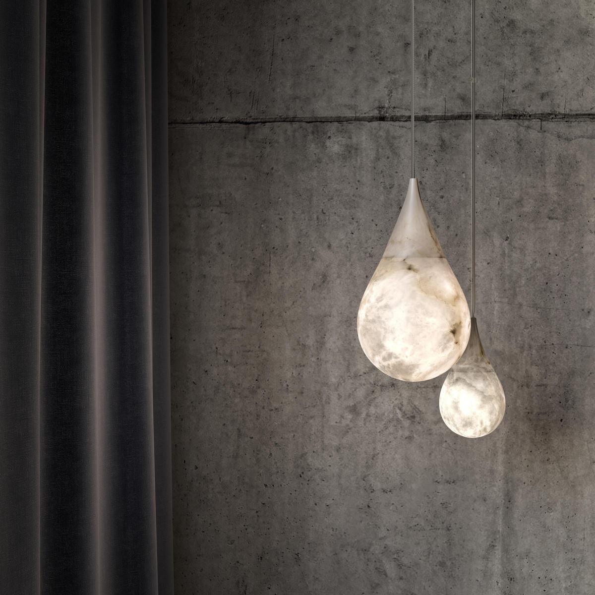 Marble Raindrop Hanging light Pendant Light