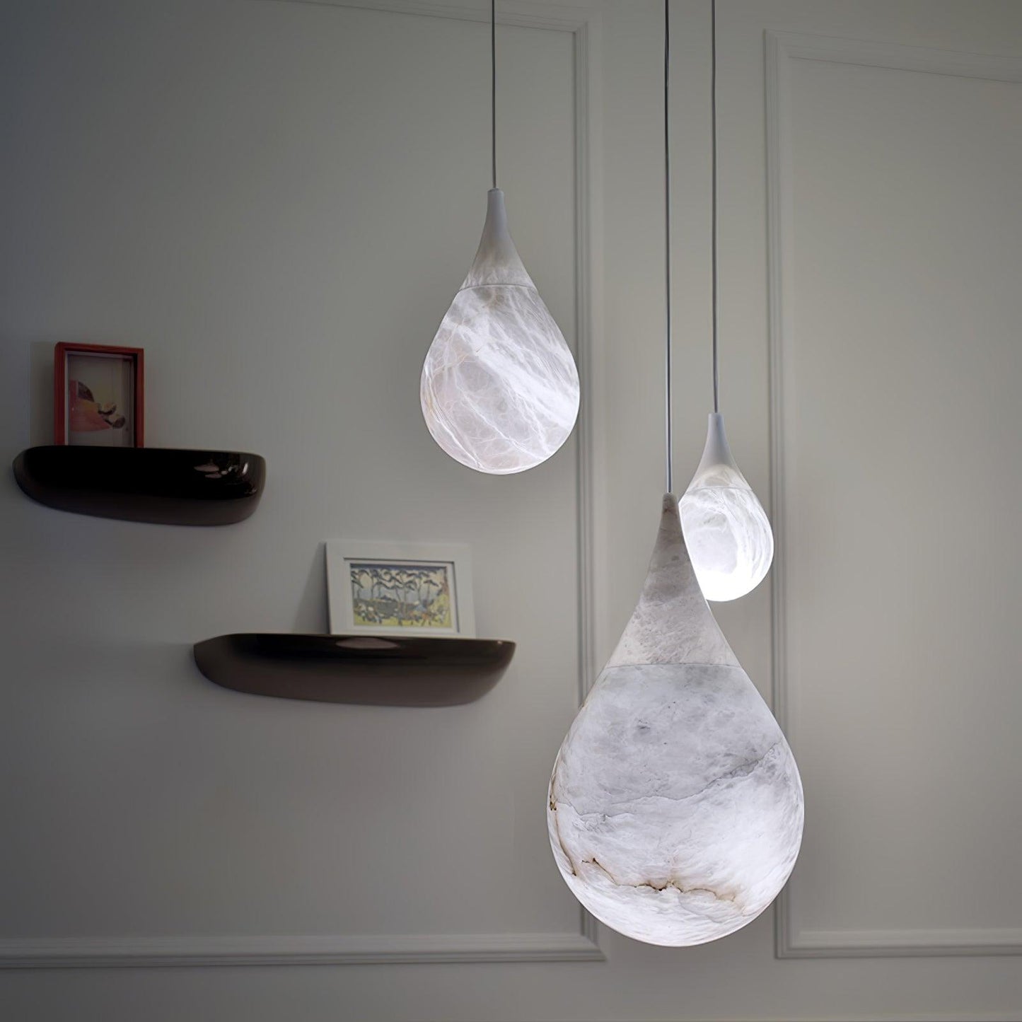 Marble Raindrop Hanging light Pendant Light