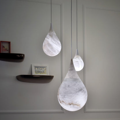 Marble Raindrop Hanging light Pendant Light