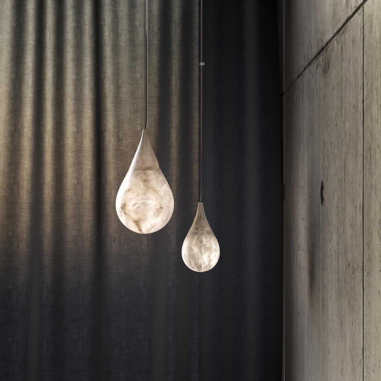 Marble Raindrop Hanging light Pendant Light