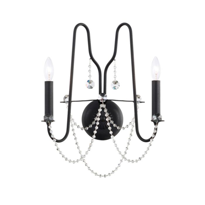 Esmery 2-Light Wall Sconce in Aurelia