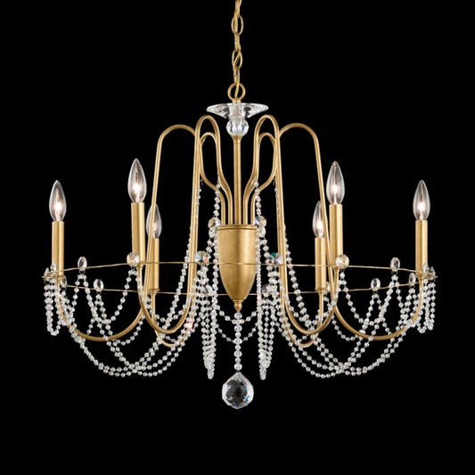 Esmery 6-Light Chandelier in Polished Silver