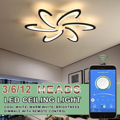 Artistic Flush Mount Ceiling Lights Geometric Acrylic LED Lights