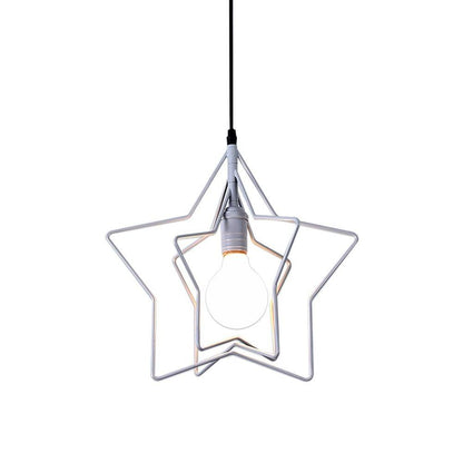 Multiple Star Shaped LED Modern Pendant Light Hanging Lamp Island Lights