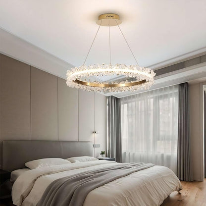 Capri Crystal Ceiling Light