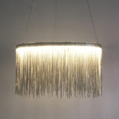 LED Modern Drum Chandelier for Living Room