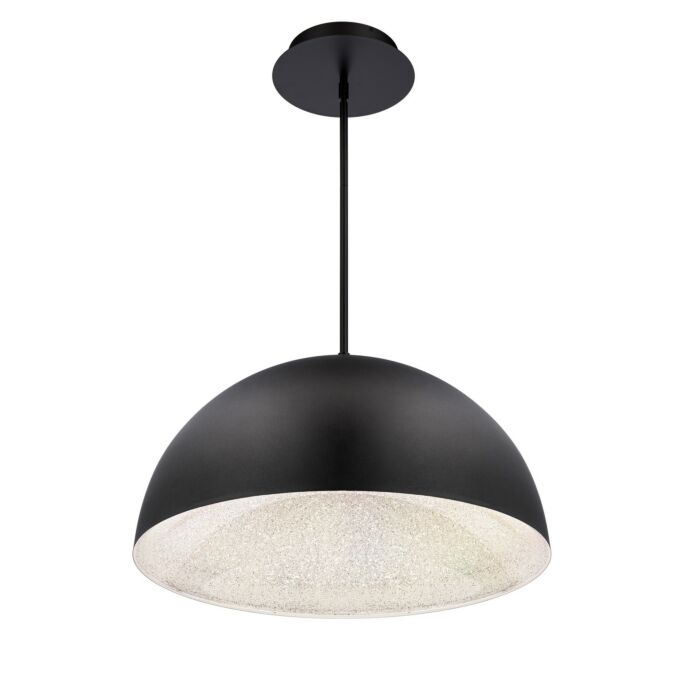 Stardust LED Pendant in Black