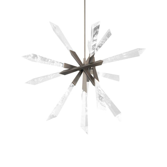 Solitude 1-Light LED Pendant in Antique Nickel