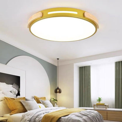 Minimalist Round Design LED Modern Ceiling Lights Flush Mount Lighting