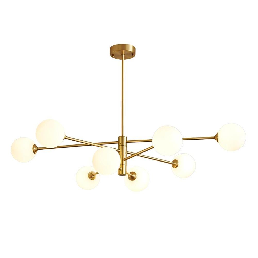 Industrial Modern Cluster Globe Geometric Pendant Light Ceiling Light