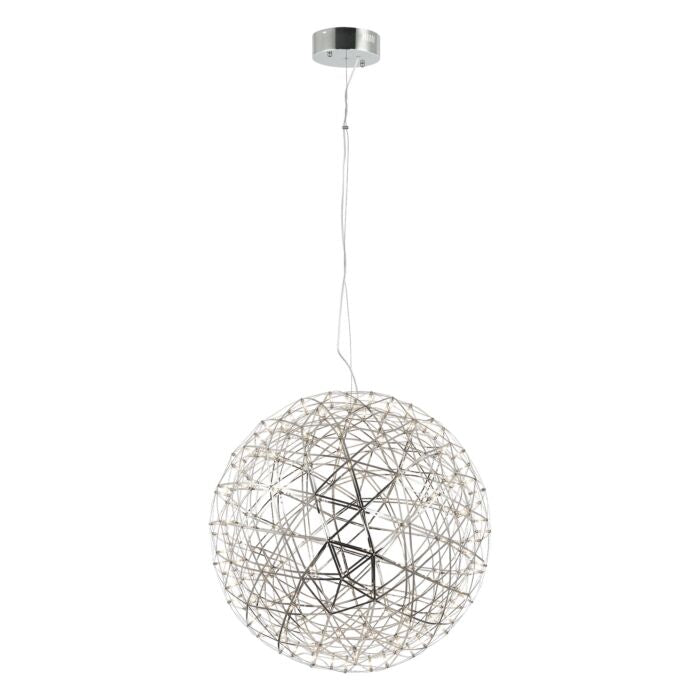 Manhattan 162-Light LED Chandelier in Chrome