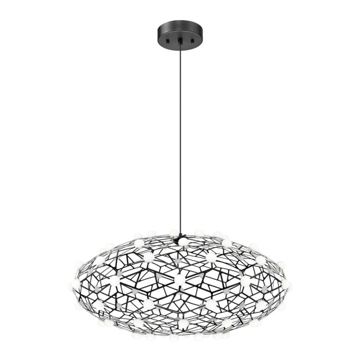 Coral 84-Light Chandelier in Black