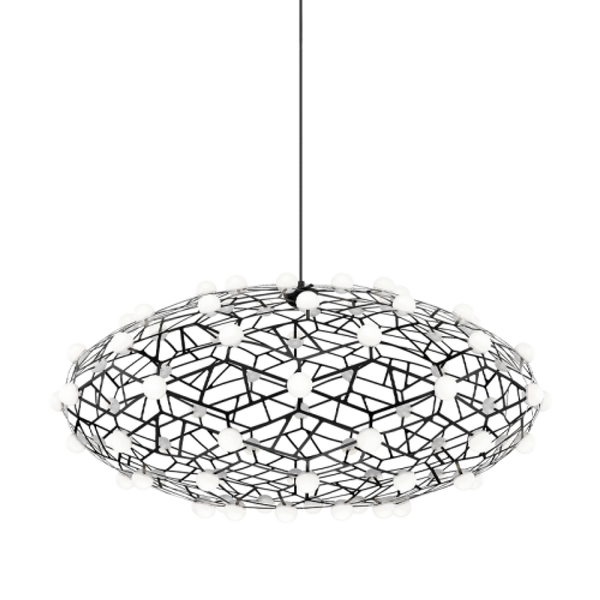 Chandelier, 84-Light, LED, Black, 30.9"W (C76330BK 305XP0M)