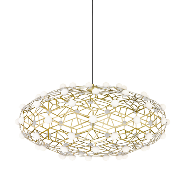 LED Chandelier, LED, Gold, 31"W (C76330GL 305XP0N)