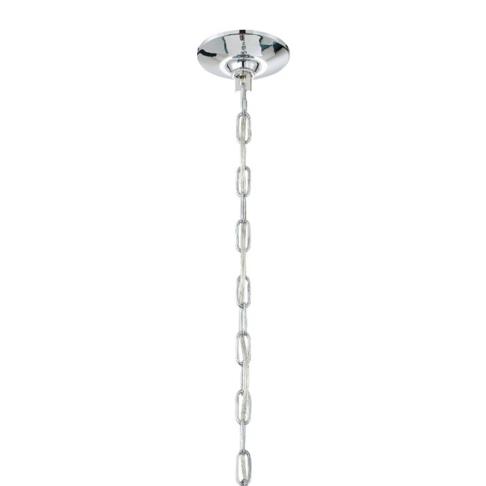 Candace Chandelier in Polished Chrome with Swarovski Spectra Crystal Crystals