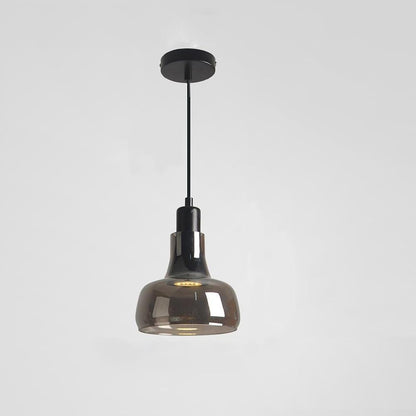 Circular Glass Pendant Lights Modern Nordic Industrial Pendant Lighting