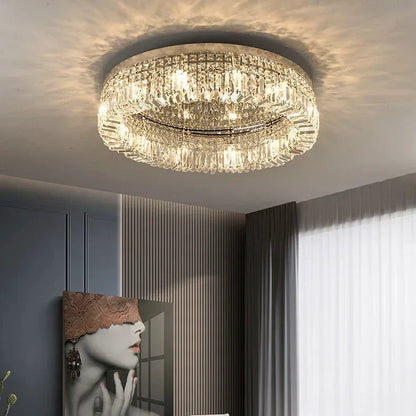 Specchio Crystal Ceiling Light Fixture