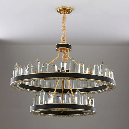 Villa 2-Tier Contemporary Chandelier