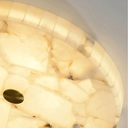 Moonshade Natural Marble Ceiling Light