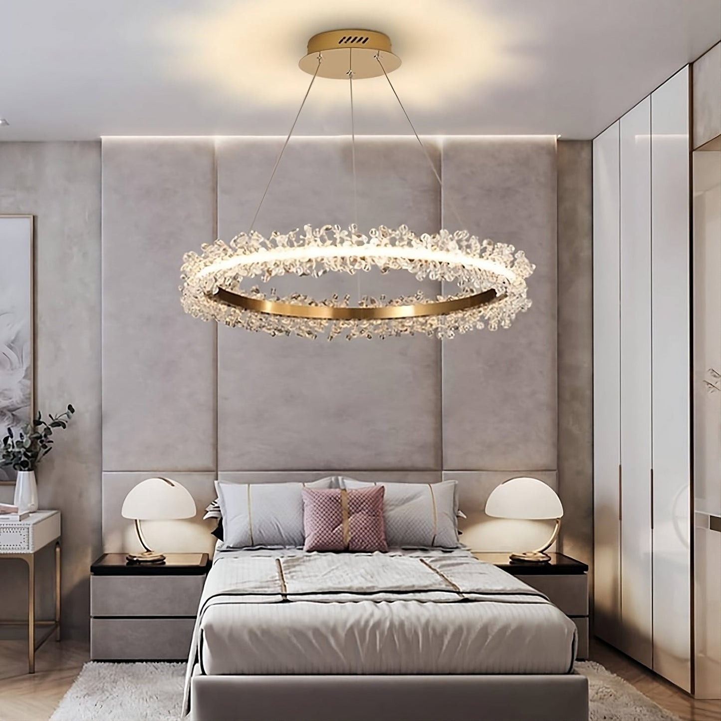 Capri Crystal Ceiling Light