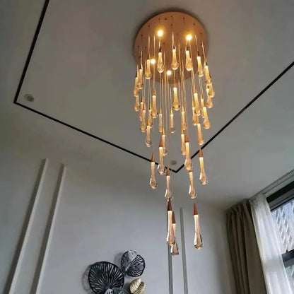 Pendant Light Fixture For Stairwell