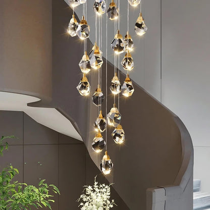 Diamante Crystal Pendant Chandelier