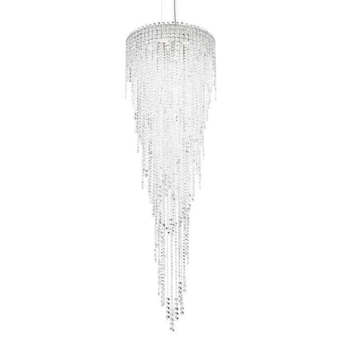 Chantant 6-Light Pendant in Stainless Steel