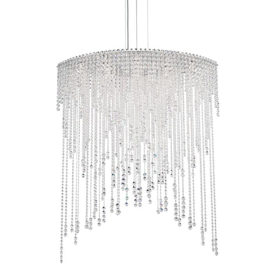 Chantant 8-Light Pendant in Stainless Steel