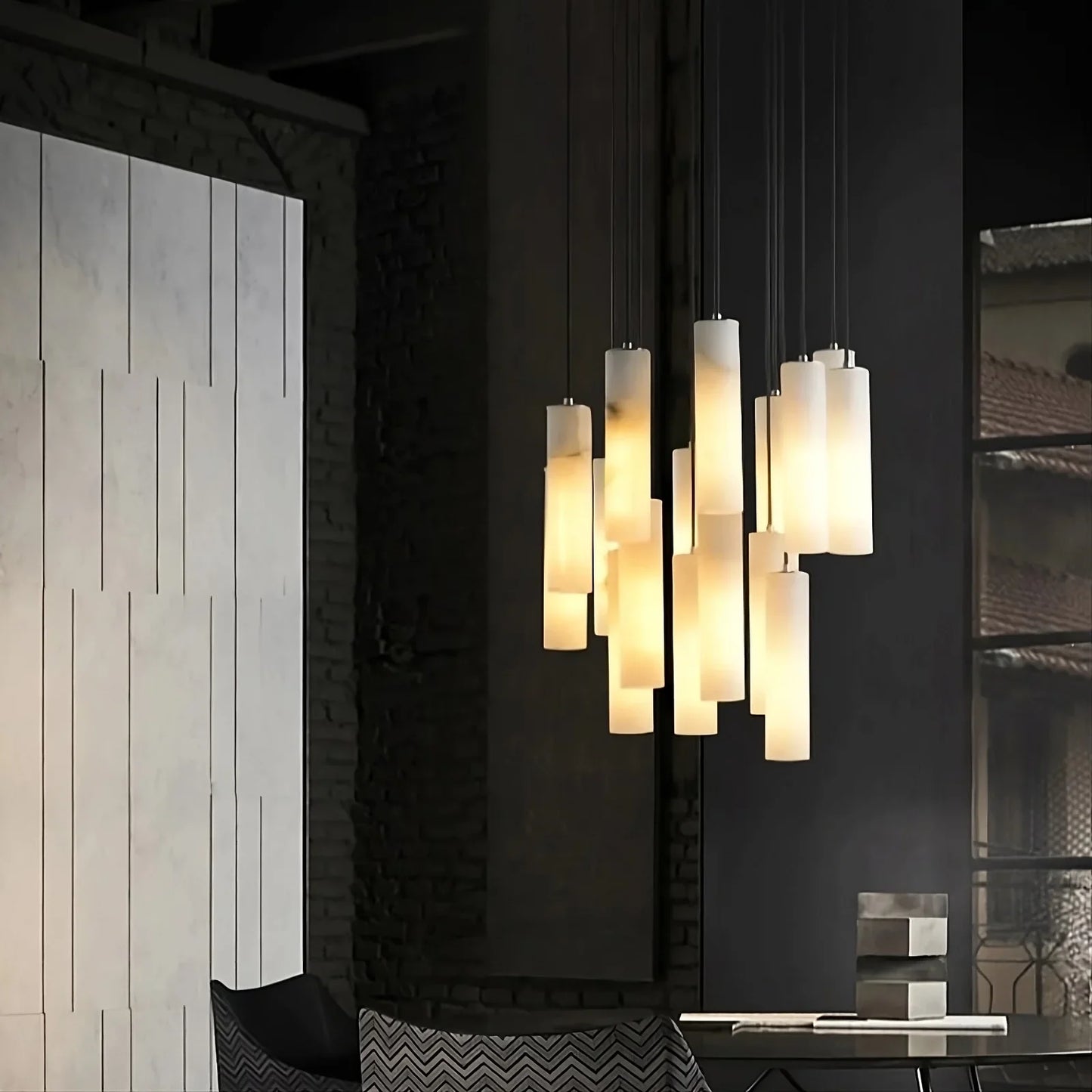 Moonshade? Marble Pendant Lighting Fixture